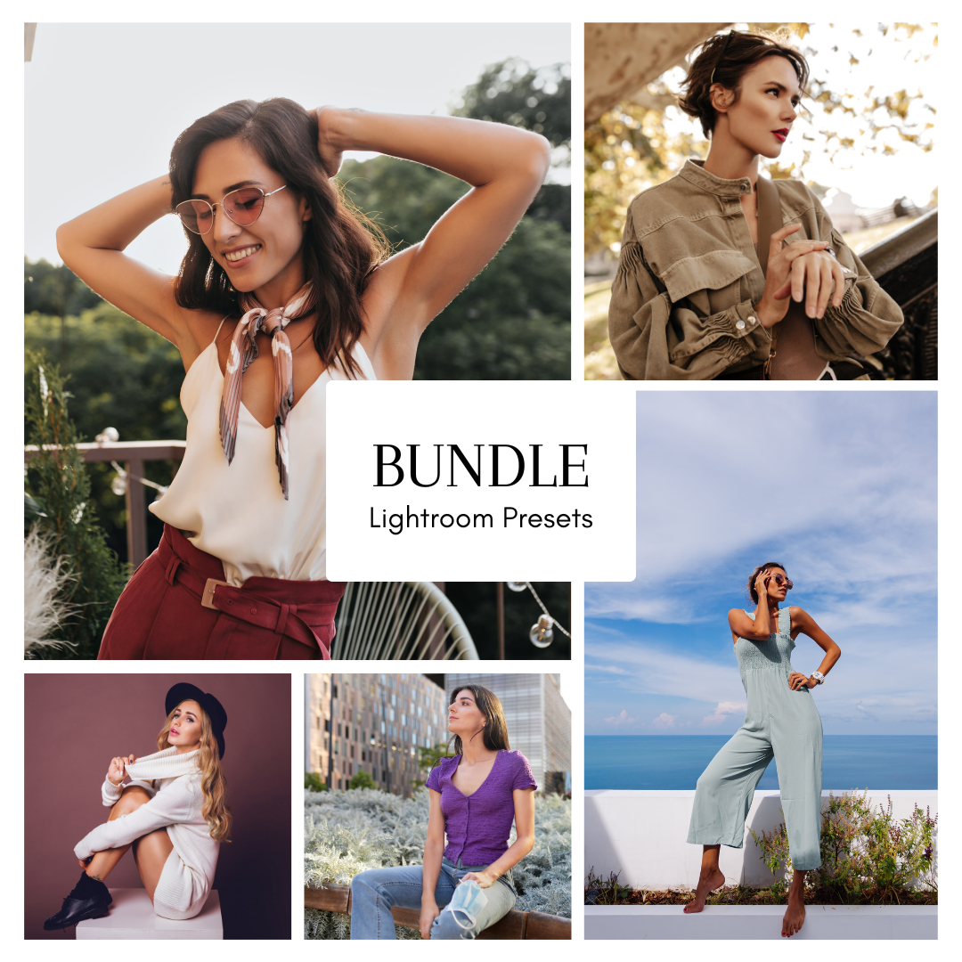 Cinemist + Glowcraft + Lunafade + Velvetpop + Warmgrain — Presets Bundle